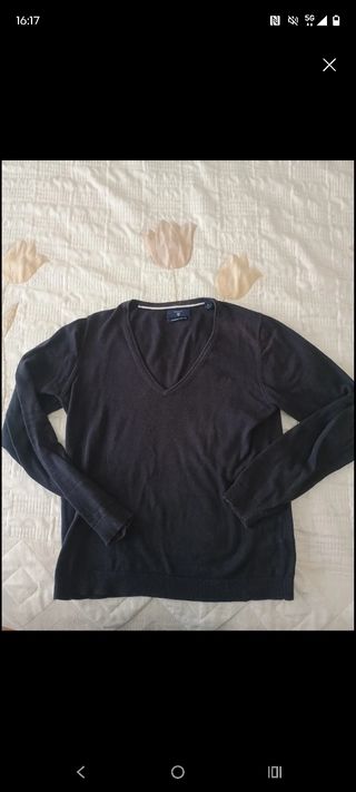 Jersey Gant azul marino talla S