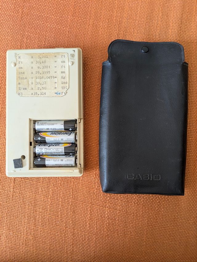 Casio fx-101 Calcolatrice Scientifica Vintage