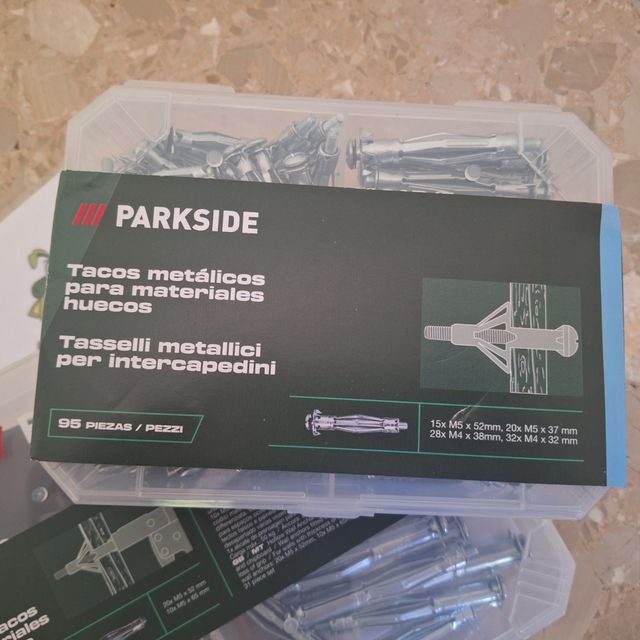 Pack Montaje Parkside: Pistola + 126 Tacos