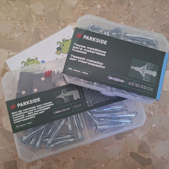 Pack Montaje Parkside: Pistola + 126 Tacos