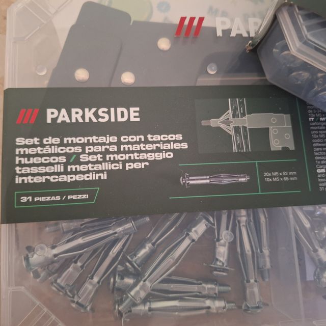 Pack Montaje Parkside: Pistola + 126 Tacos