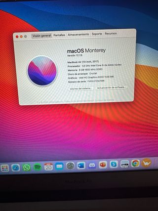 MacBook Air 13" 2017 - A1466 1TB.