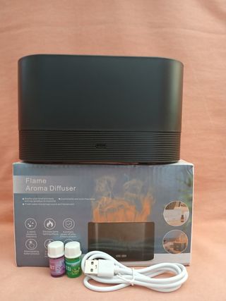 Difusor Aroma Flame - Difusor de aromas con luz