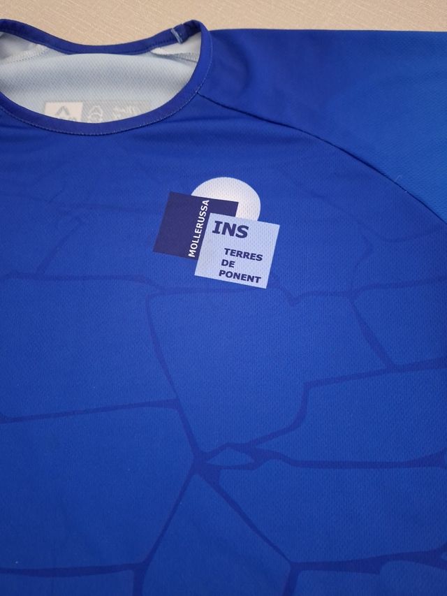 Jersei deportivo azul talla M