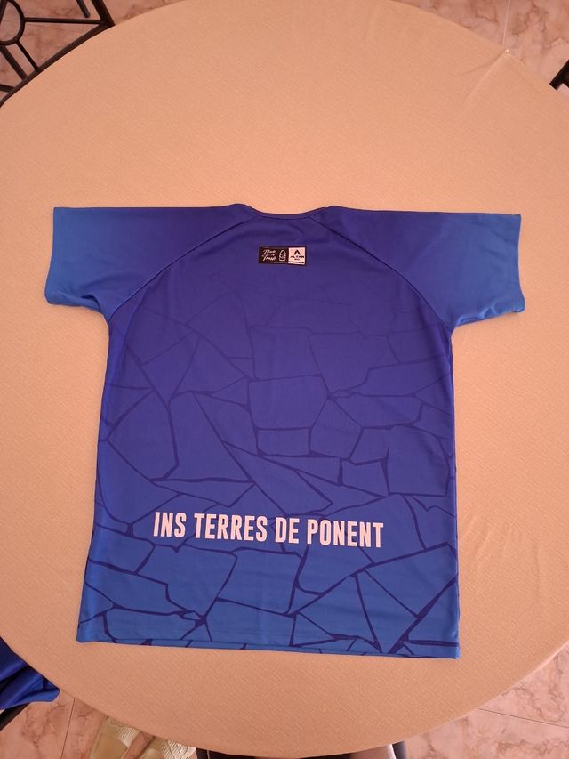 Jersei deportivo azul talla M