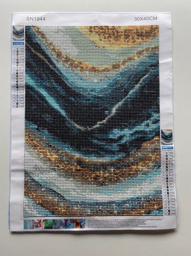 3 cuadros Diamond Painting