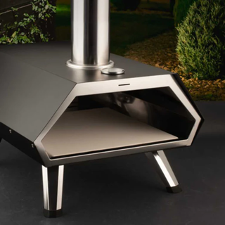 Forno Pizza Portatile a pellet in acciaio inox