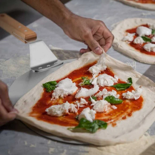 Forno Pizza Portatile a pellet in acciaio inox