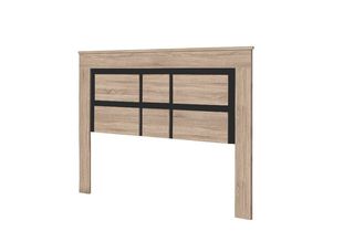 Cabecero cama + 2 mesitas noche - beige/neg NUEVO!