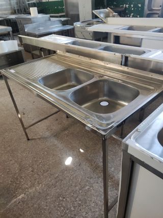 FREGADERO INDUSTRIAL DE 120 CM