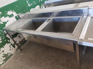 FREGADERO INDUSTRIAL DE 190 CM 
