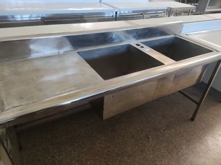 FREGADERO INDUSTRIAL DE 190 CM 