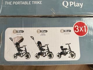 Triciclo evolutivo Rito P-Play rojo