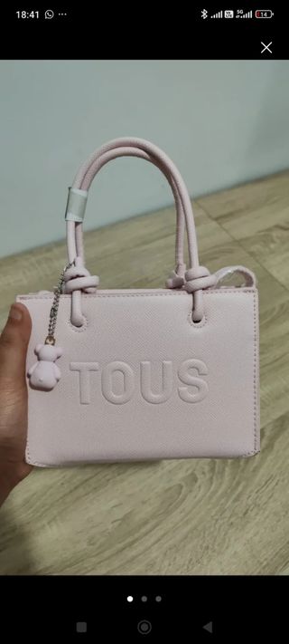 Bolso Tous rosa mini