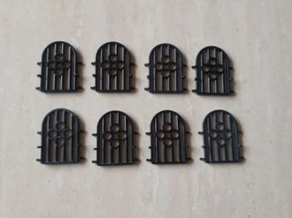 Rejas Playmobil negras