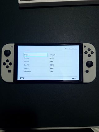Nintendo Switch OLED Mario Kart 8 joycons funda