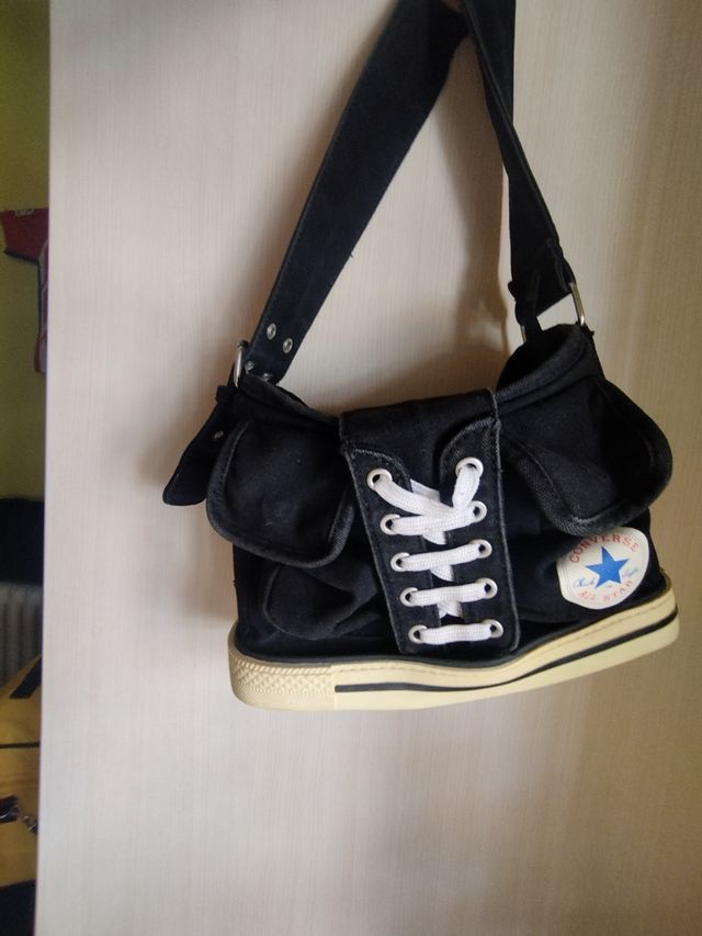 Bolso Converse vintage negro