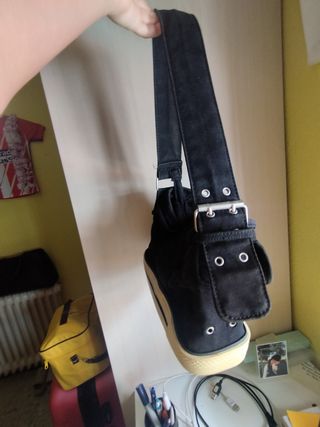 Bolso Converse vintage negro