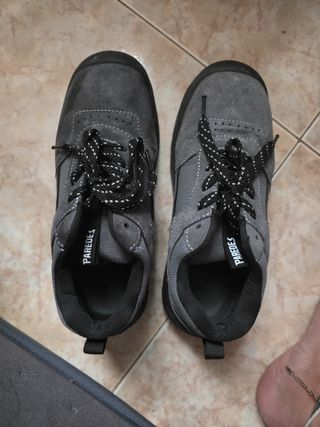 Zapatos Seguridad Paredes Gris
