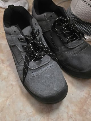 Zapatos Seguridad Paredes Gris