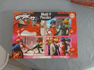 Puzzle Miraculous Ladybug 50-150 piezas