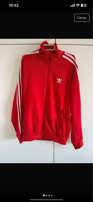 Chaqueta Adidas roja talla M