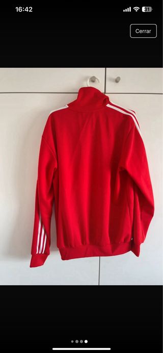 Chaqueta Adidas roja talla M