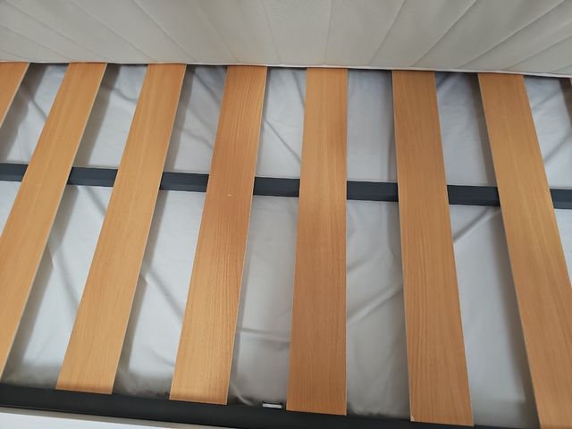 Cama nido infantil - gris y blanca