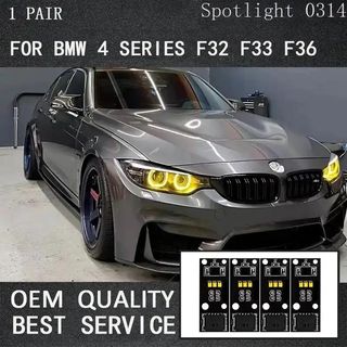 4x LED DRL Amarillos BMW F32/33/36