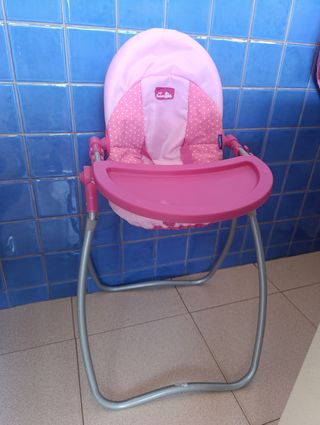 Trona Plegable Bebe - Rosa