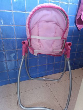 Trona Plegable Bebe - Rosa