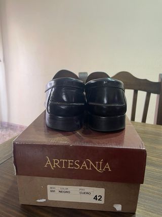 Mocasines negros Antonio Parriego