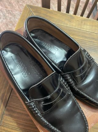 Mocasines negros Antonio Parriego