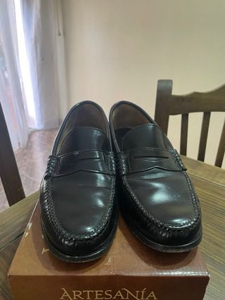 Mocasines negros Antonio Parriego