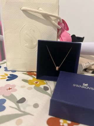 Colgante Swarovski Oro Rosa