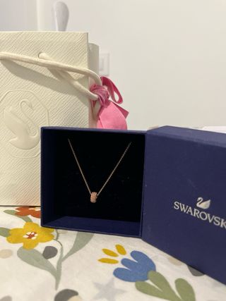 Colgante Swarovski Oro Rosa