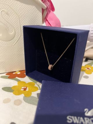 Colgante Swarovski Oro Rosa