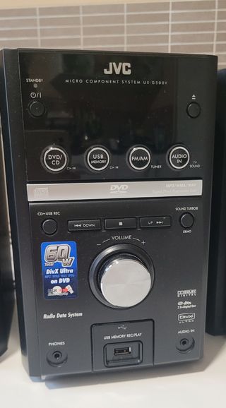 Minicadena JVC UX-G500V negra