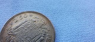 Vendo Moneda de 2,50 Pesetas año 1953*54 S/C