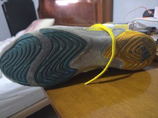 Zapatillas Adidas Lucha - Azul Amarillo