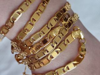 Collar y pulsera limonada oro 750 de 18k