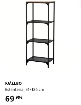 Estantería Fjällbo IKEA - Industrial