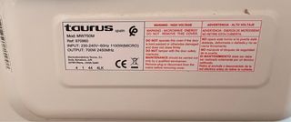 Microondas Taurus - Blanco