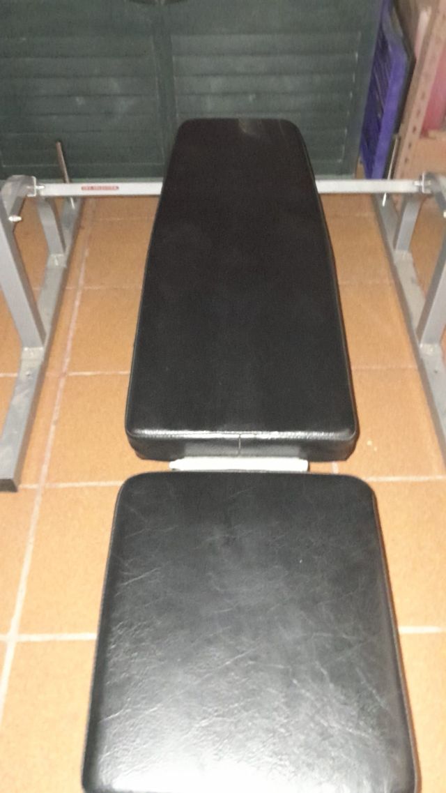 Press banca Kettler + pesas