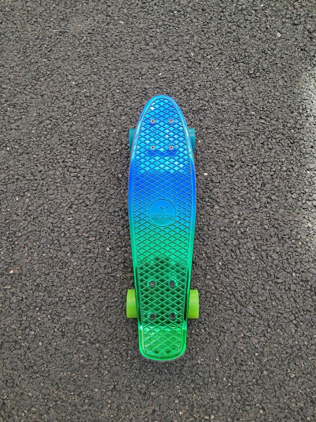 Penny Board Azul-Verde