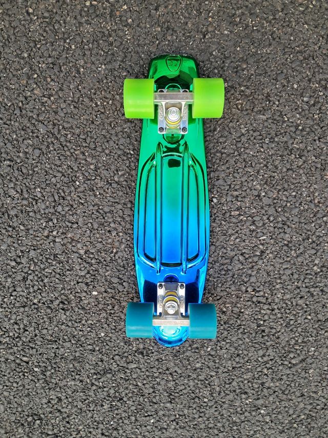 Penny Board Azul-Verde