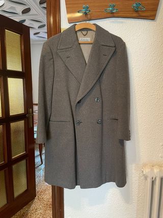 Abrigo gris Bartolomé - hecho a mano