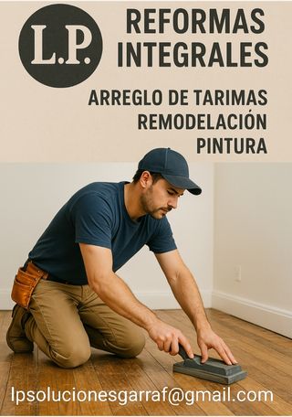 Hacemos todo tipo de pintura, reformas.