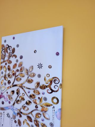 Tríptico Árbol Dorado - Decoración