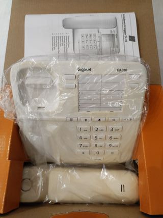 Gigaset DA310 Telefono Fisso Bianco